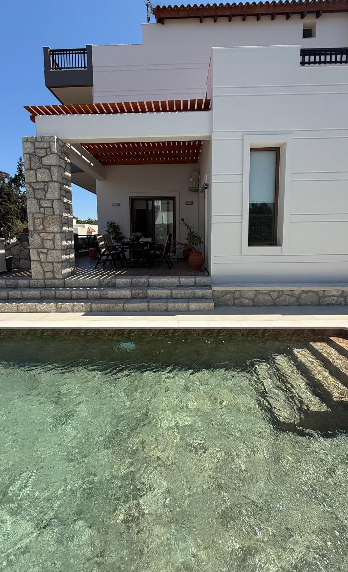 Seaview Villa - Amazing Sea & Mountain View Koskinou  Extérieur photo