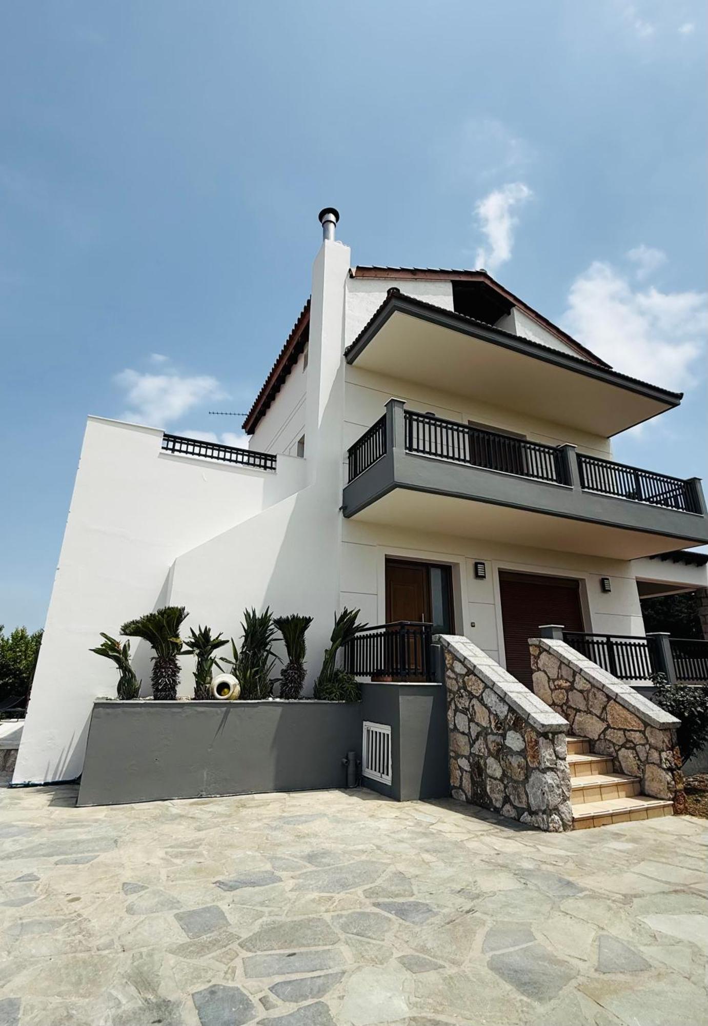 Seaview Villa - Amazing Sea & Mountain View Koskinou  Extérieur photo